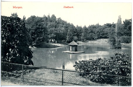 19239-Wurzen-1915-Stadtpark-Brück & Sohn Kunstverlag