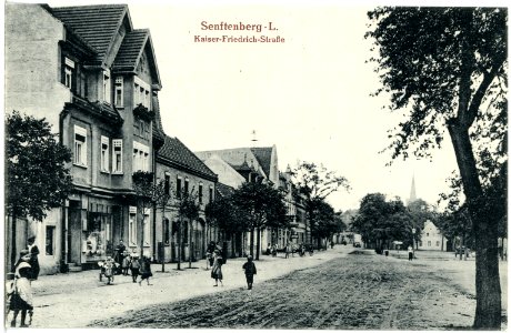 19756-Senftenberg-1915-Kaiser-Friedrich-Straße-Brück & Sohn Kunstverlag
