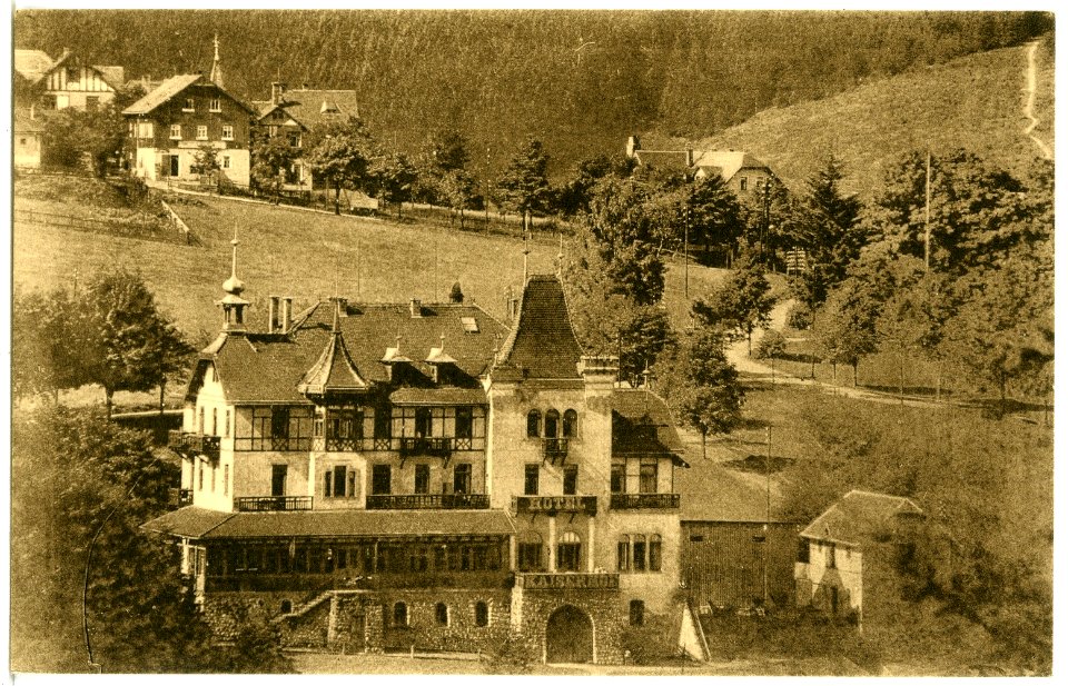 21452-Bärenfels-1920-Hotel Kaiserhof-Brück & Sohn Kunstverlag