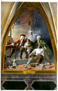 21952-Meißen-1921-Gemälde im Schloß Albrechtsburg-Brück & Sohn Kunstverlag