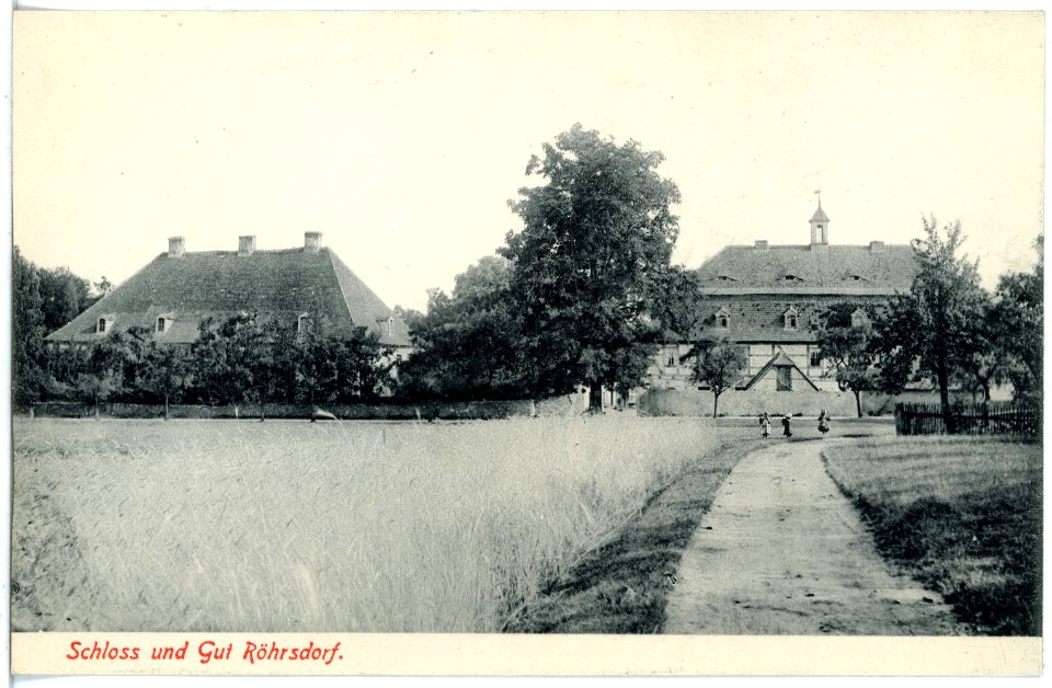 19471-Röhrsdorf-1915-Schloß und Gut-Brück & Sohn Kunstverlag