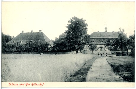 19471-Röhrsdorf-1915-Schloß und Gut-Brück & Sohn Kunstverlag
