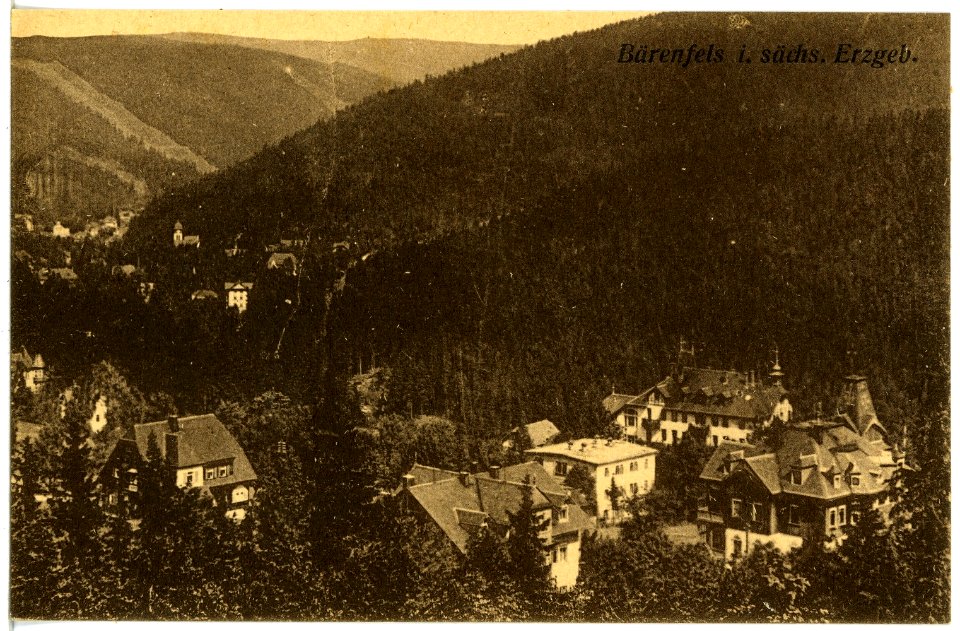 21636-Bärenfels-1920-Blick auf Bärenfels-Brück & Sohn Kunstverlag
