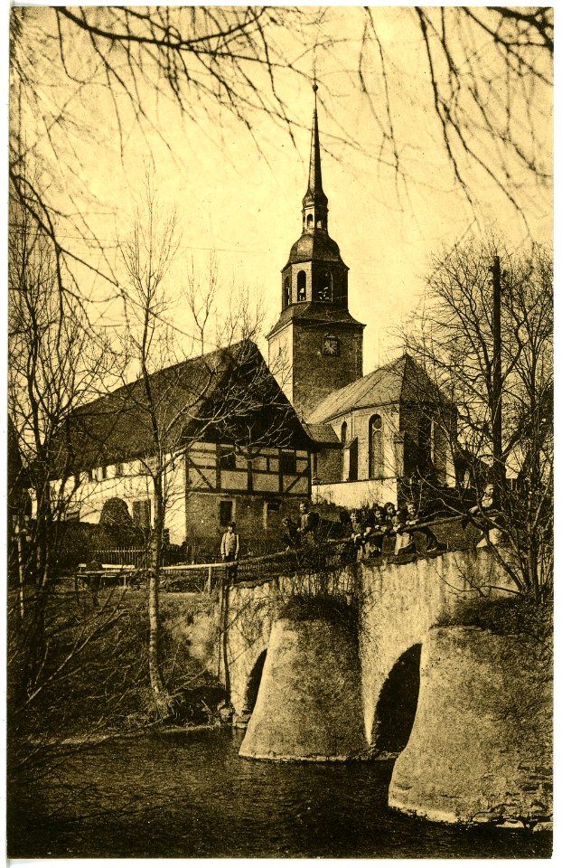 21478-Oberbobritzsch-1920-Kirche-Brück & Sohn Kunstverlag