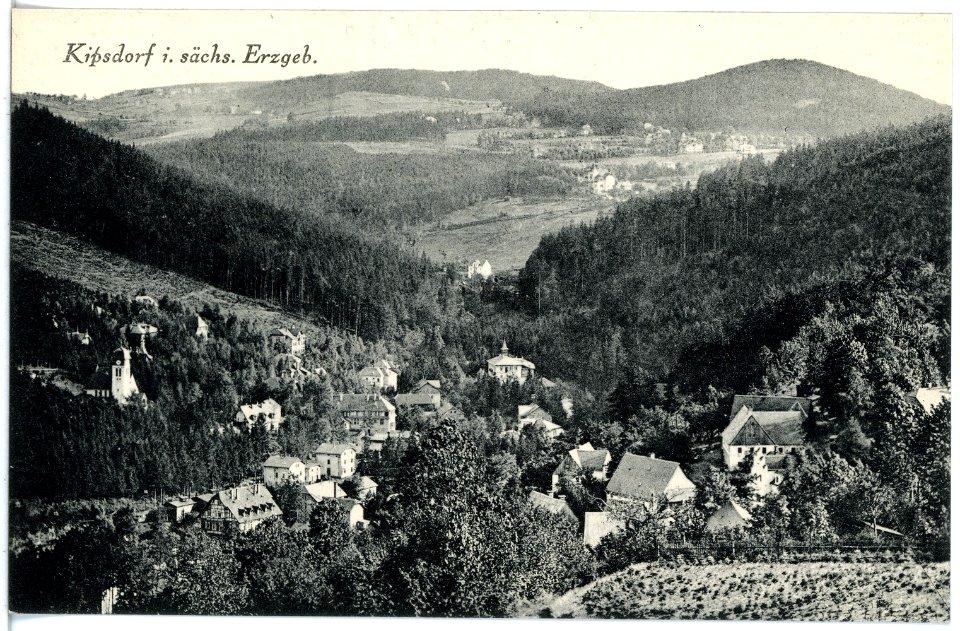21448-Kipsdorf-1920-Blick auf Kipsdorf-Brück & Sohn Kunstverlag
