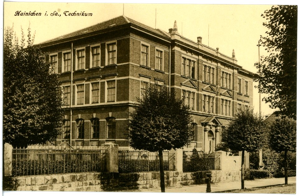 19666-Hainichen-1915-Technikum-Brück & Sohn Kunstverlag