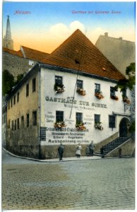 19486-Meißen-1915-Gasthaus zur Sonne-Brück & Sohn Kunstverlag