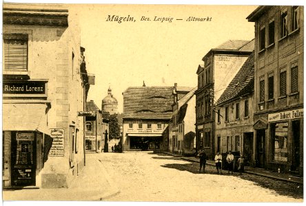 21536-Mügeln-1920-Altmarkt-Brück & Sohn Kunstverlag