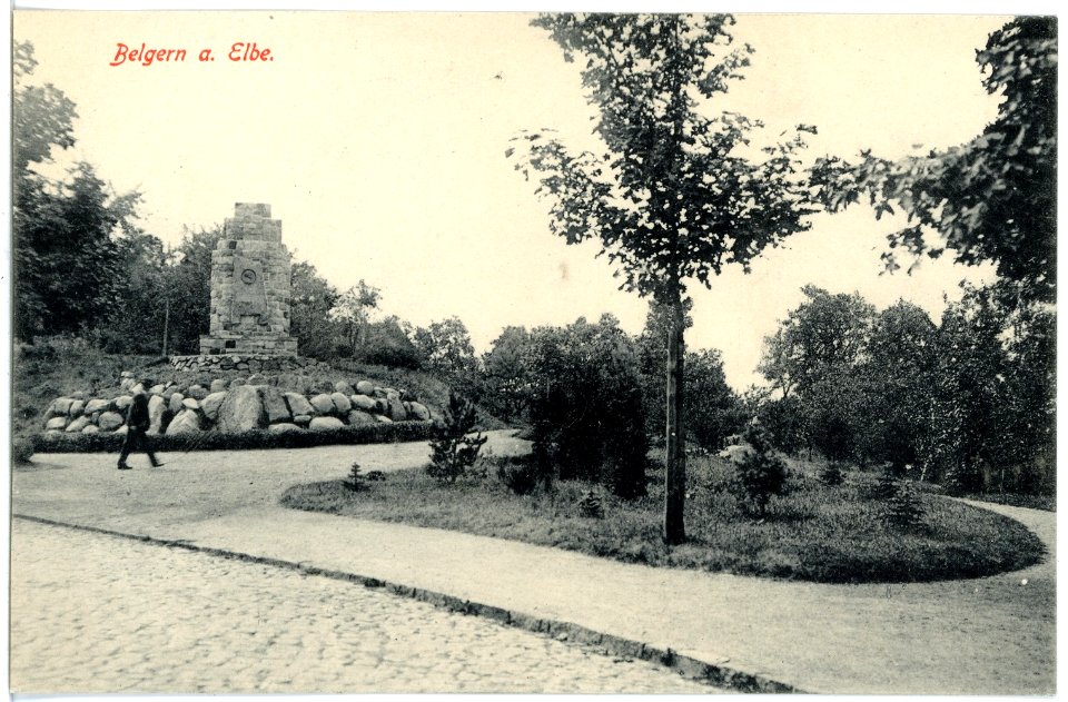 19461-Belgern-1915-Bismarckdenkmal-Brück & Sohn Kunstverlag