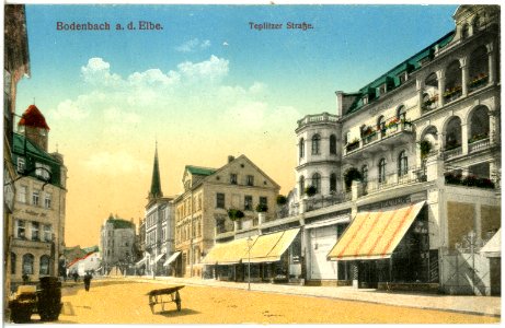 19784-Bodenbach-1915-Teplitzer Straße-Brück & Sohn Kunstverlag