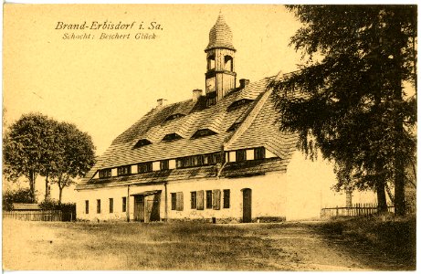 21866-Brand-Erbisdorf-1921-Schacht Beschert Glück-Brück & Sohn Kunstverlag