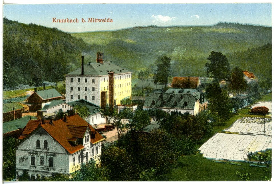 21816-Krumbach-1921-Blick auf Krumbach-Brück & Sohn Kunstverlag