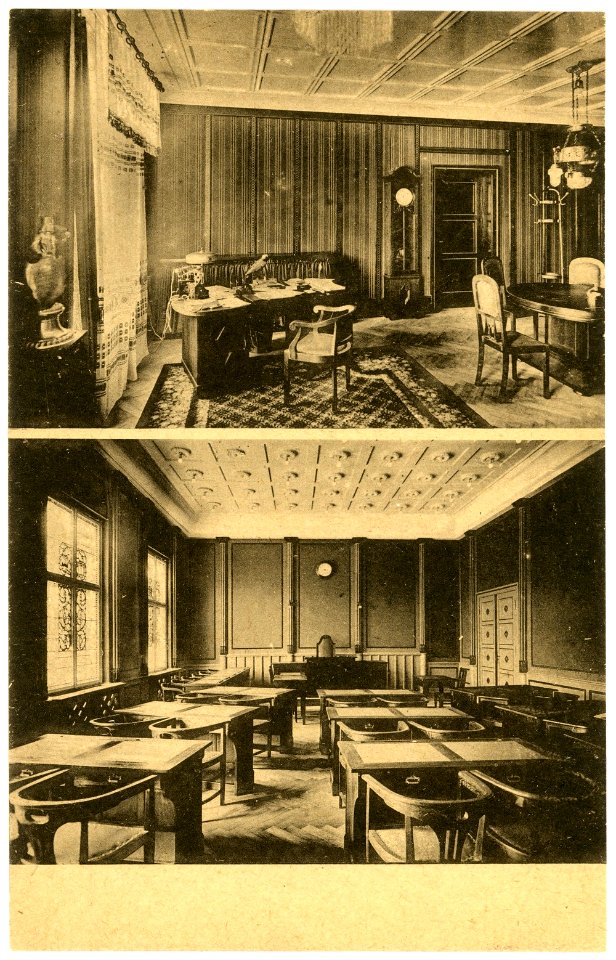21599-Geyer-1920-Inneres des Rathauses-Brück & Sohn Kunstverlag