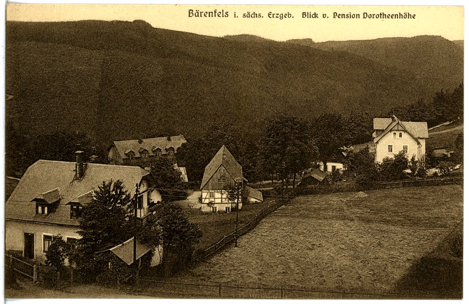21796-Bärenfels-1920-Blick auf Bärenfels-Brück & Sohn Kunstverlag