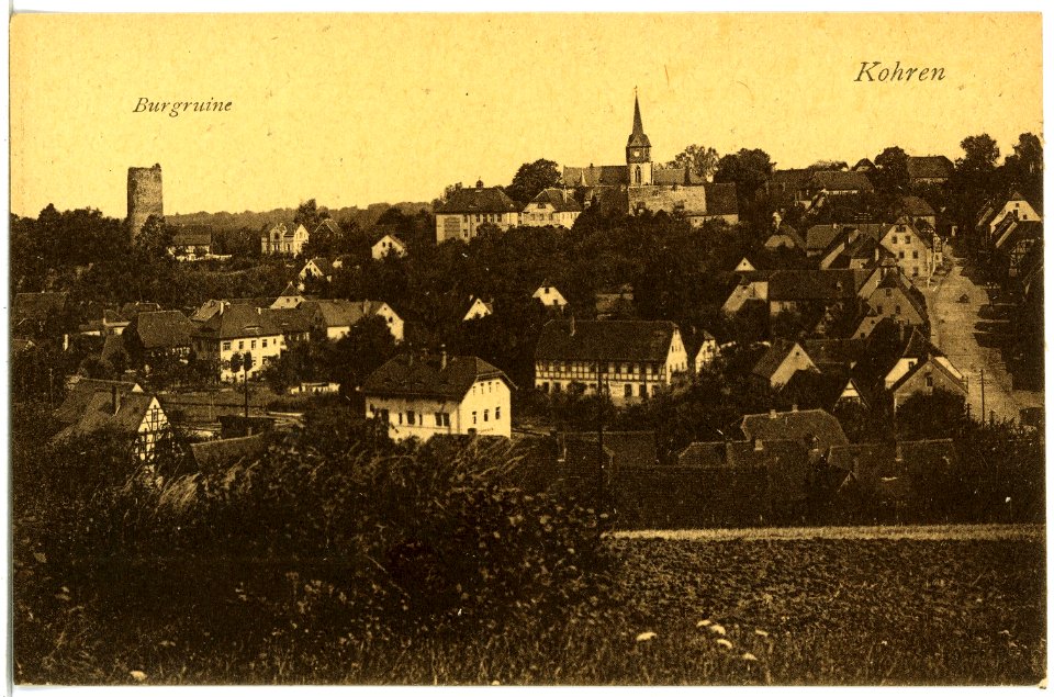 21655-Kohren-1920-Blick auf Kohren-Brück & Sohn Kunstverlag