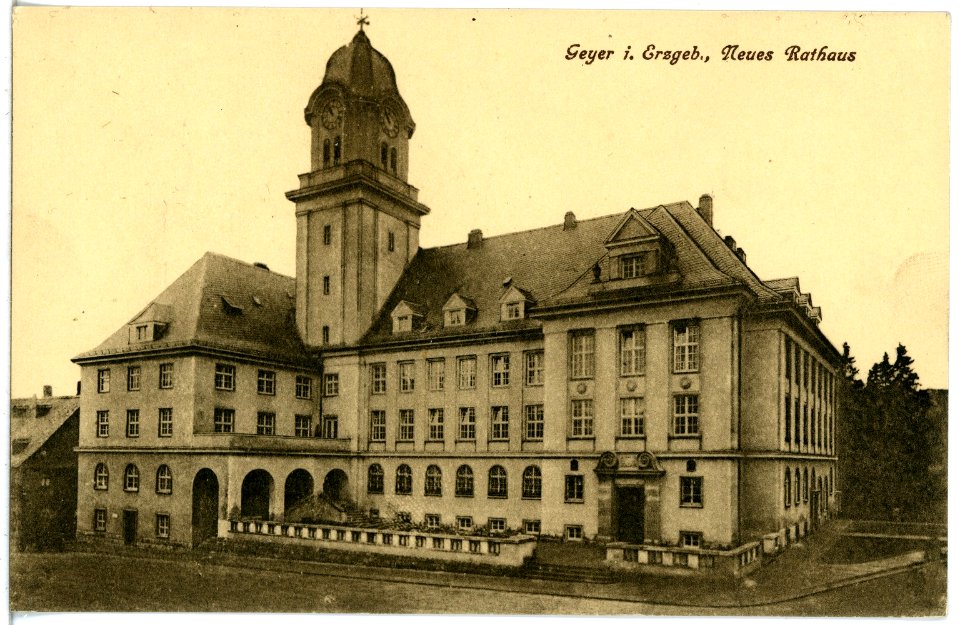 21600-Geyer-1920-Neues Rathaus-Brück & Sohn Kunstverlag