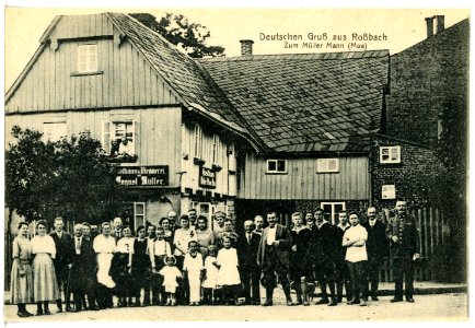 21813-Roßbach-1921-Gasthaus zur Mühle-Brück & Sohn Kunstverlag