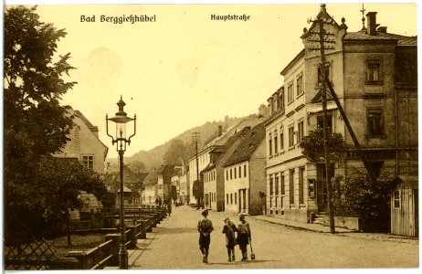 19620-Berggießhübel-1915-Hauptstraße-Brück & Sohn Kunstverlag