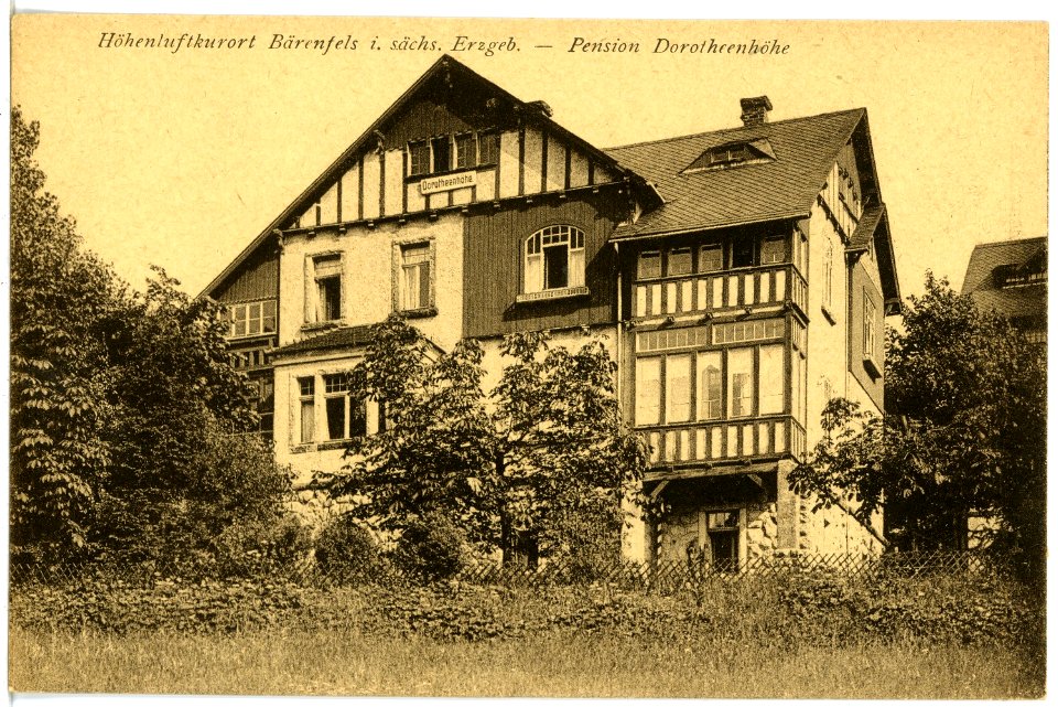 21792-Bärenfels-1920-Dorotheenhöhe-Brück & Sohn Kunstverlag