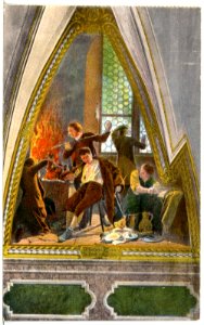 21951-Meißen-1921-Gemälde im Schloß Albrechtsburg-Brück & Sohn Kunstverlag