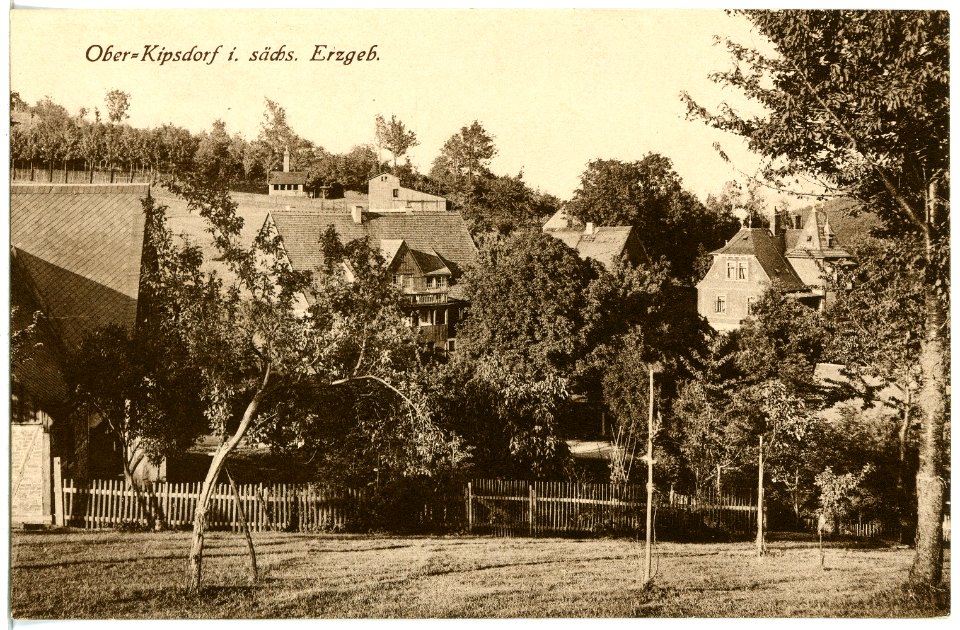 21444-Kipsdorf-1920-Blick auf Oberkipsdorf-Brück & Sohn Kunstverlag