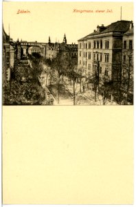 19454-Döbeln-1915-Königstraße oberer Teil-Brück & Sohn Kunstverlag