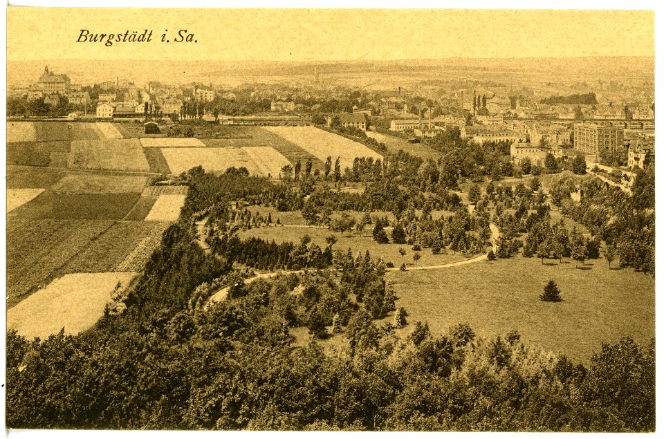 21583-Burgstädt-1920-Blick auf Burgstädt-Brück & Sohn Kunstverlag