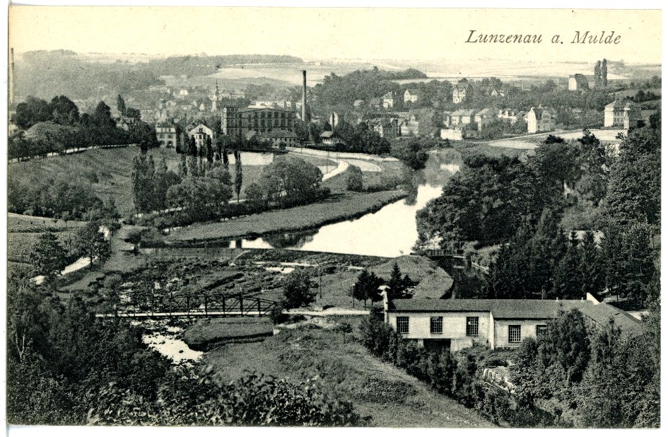 21641-Lunzenau-1920-Blick auf Lunzenau-Brück & Sohn Kunstverlag
