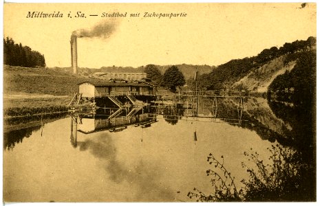 21670-Mittweida-1920-Stadtbad-Brück & Sohn Kunstverlag
