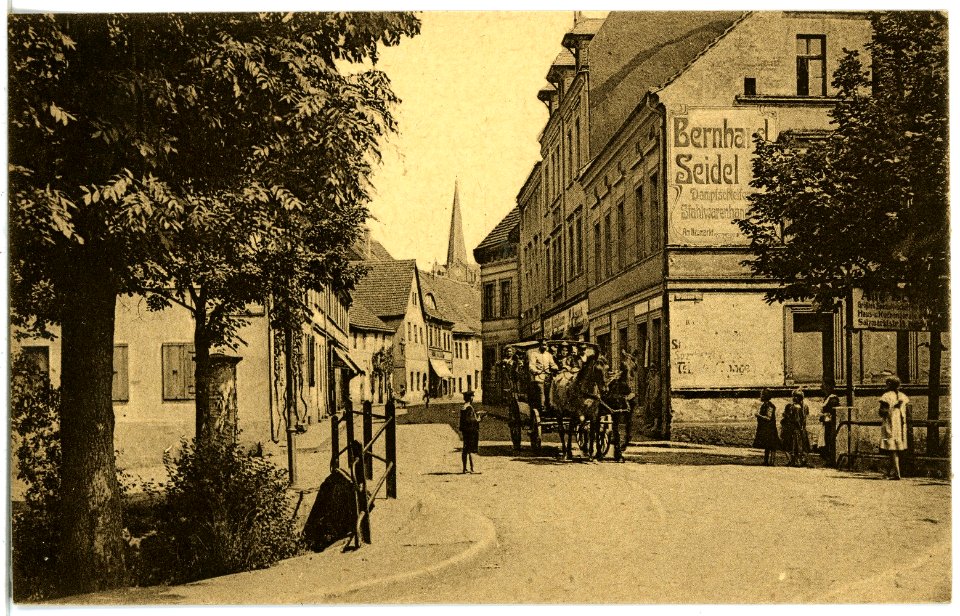 21724-Senftenberg-1920-Kreuzstraße-Brück & Sohn Kunstverlag