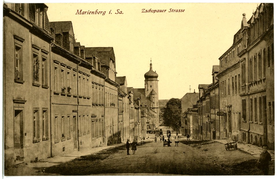 21460-Marienberg-1920-Zschopauer Straße-Brück & Sohn Kunstverlag