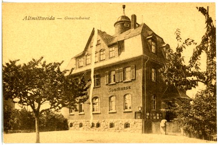 21854-Mittweida-1921-Gemeindeamt-Brück & Sohn Kunstverlag photo