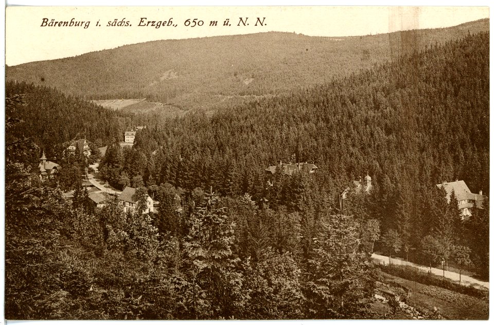 21433-Bärenburg-1920-Blick auf Bärenburg-Brück & Sohn Kunstverlag
