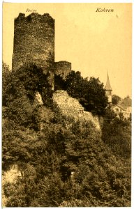21657-Kohren-1920-Ruine-Brück & Sohn Kunstverlag