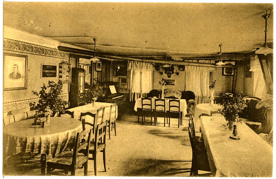 21791-Schellerhau-1920-Inneres des Gasthofes-Brück & Sohn Kunstverlag