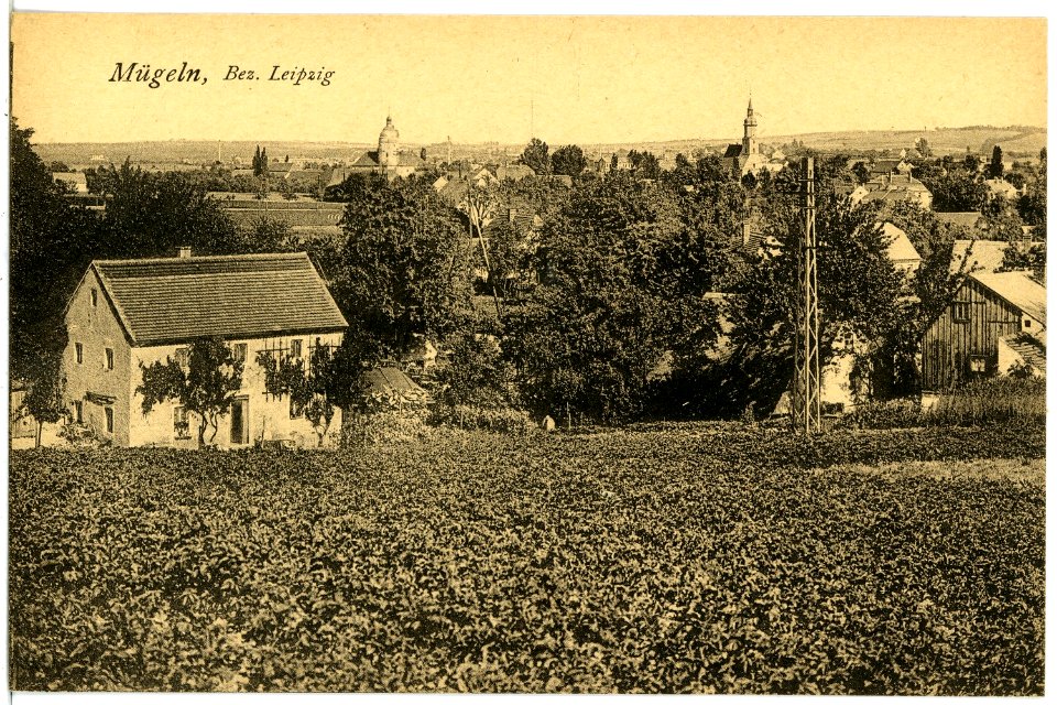 21533-Mügeln-1920-Blick auf Mügeln-Brück & Sohn Kunstverlag