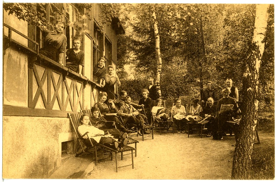 21931-Geising-1921-Genesungsheim der Ortskrankenkasse Meißen-Brück & Sohn Kunstverlag