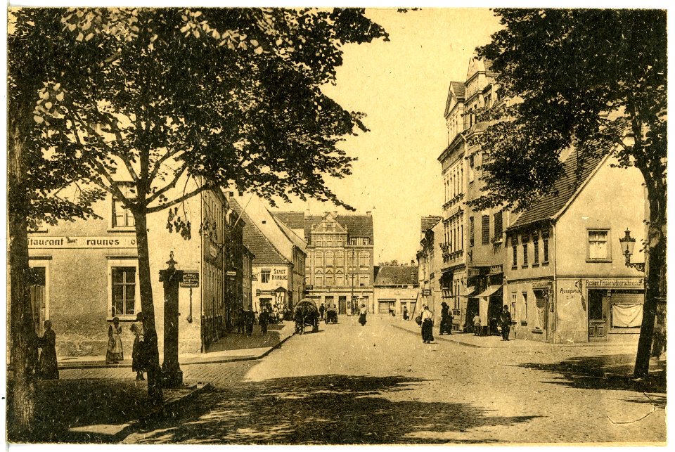 21525-Wurzen-1920-Jakobsplatz - Torgauer Straße-Brück & Sohn Kunstverlag