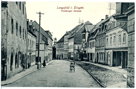 21074-Lengefeld-1918-Freiberger Straße-Brück & Sohn Kunstverlag