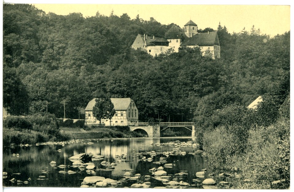 21079-Lengefeld-1918-Schloß Rauenstein-Brück & Sohn Kunstverlag