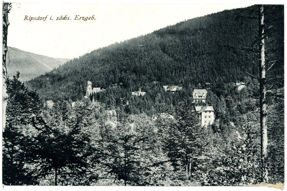 21445-Kipsdorf-1920-Blick auf Kipsdorf-Brück & Sohn Kunstverlag
