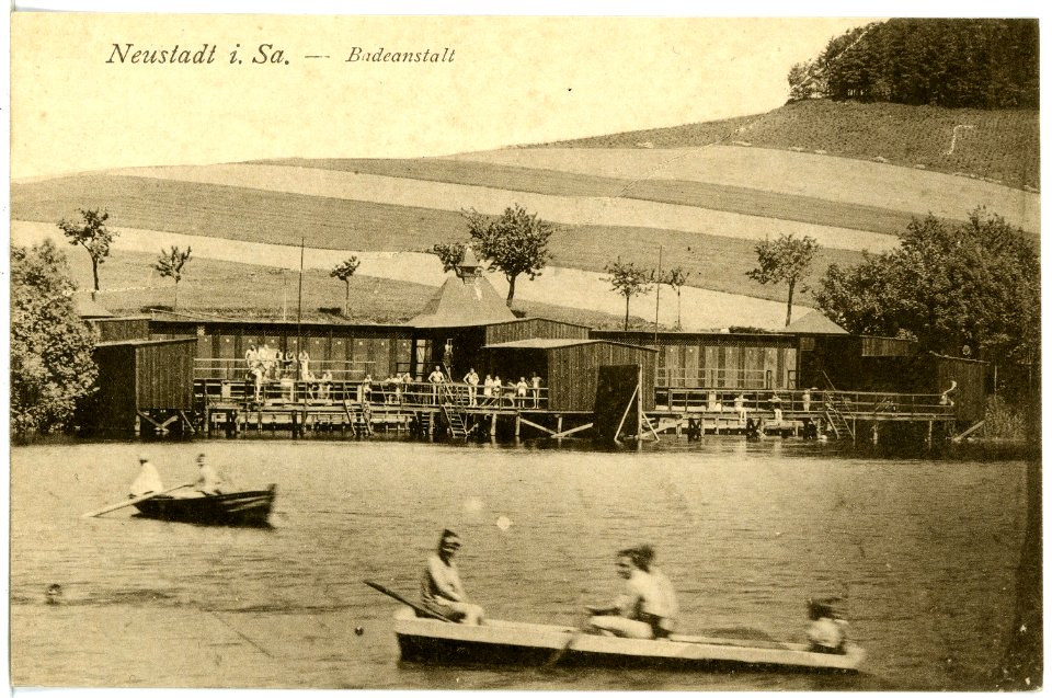 21744-Neustadt-1920-Badeanstalt-Brück & Sohn Kunstverlag