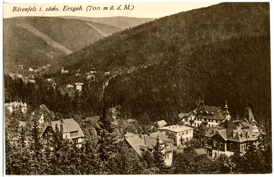 21455-Bärenfels-1920-Blick auf Bärenfels-Brück & Sohn Kunstverlag