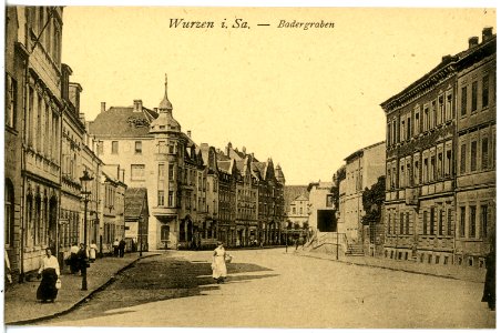21528-Wurzen-1920-Badergraben-Brück & Sohn Kunstverlag