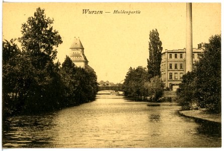 21524-Wurzen-1920-Muldenpartie-Brück & Sohn Kunstverlag