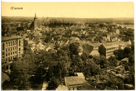 21521-Wurzen-1920-Blick auf Wurzen-Brück & Sohn Kunstverlag