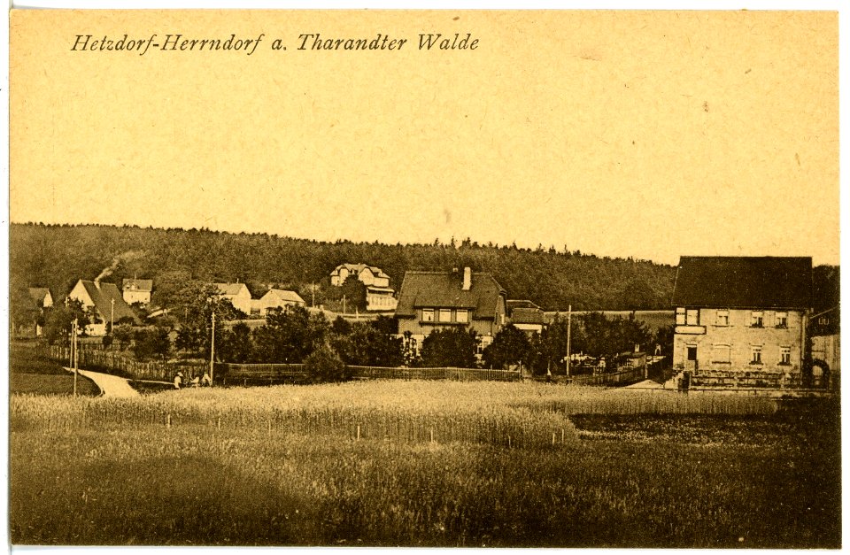 21708-Hetzdorf-Herrndorf-1920-Blick auf Hetzdorf-Herrndorf-Brück & Sohn Kunstverlag