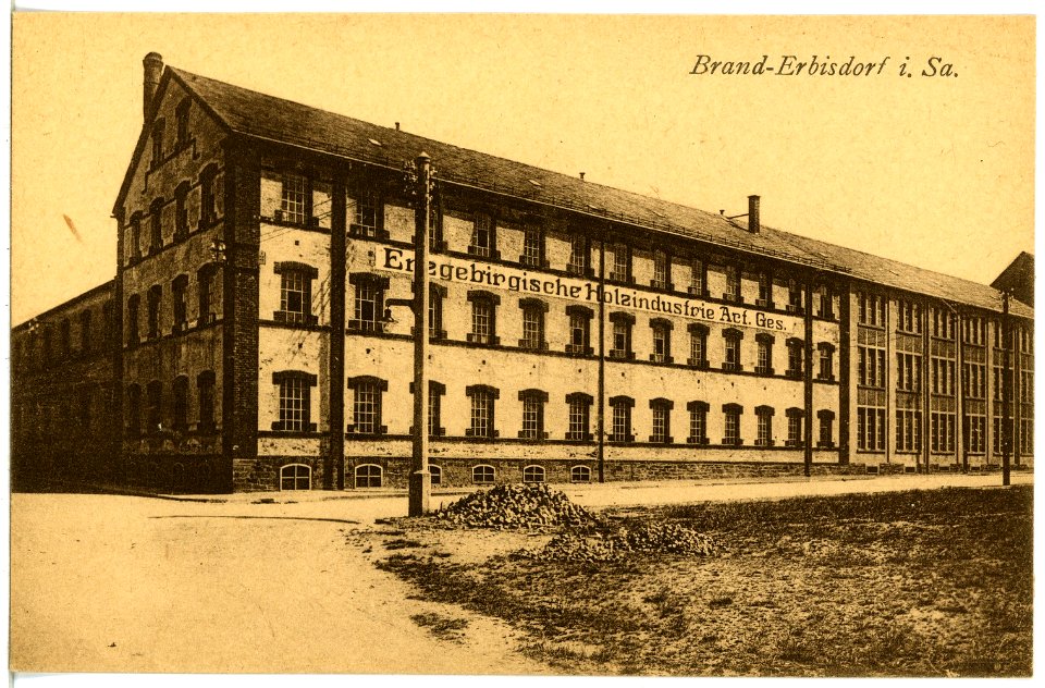 21864-Brand-Erbisdorf-1921-Erzgebirgische Holzindustrie-Fabrik-Brück & Sohn Kunstverlag