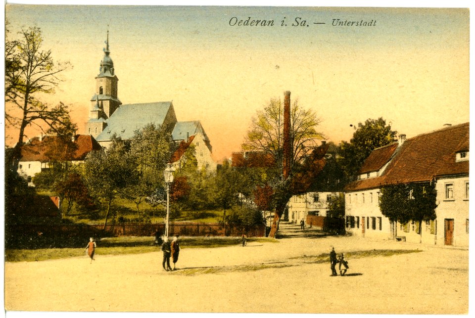 21625-Oederan-1920-Unterstadt-Brück & Sohn Kunstverlag