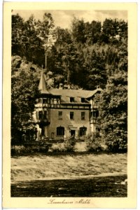 21895-Lauenhain-1921-Lauenhainer Mühle Restaurant-Brück & Sohn Kunstverlag